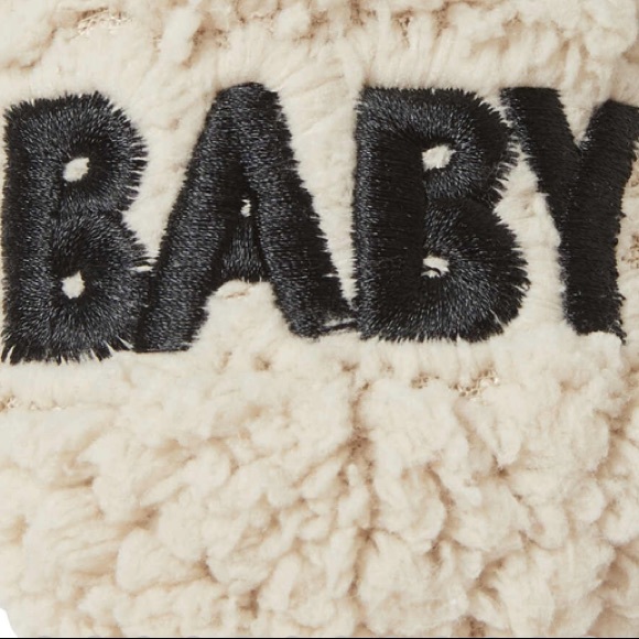 NWT Dearfoams Baby Cozy Sherpa Baby Bear Slippers - Picture 4 of 9